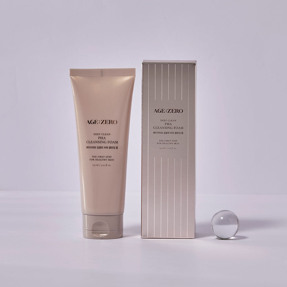 AGE ZERO 
Deep Clean PHA Cleansing Foam Pianka oczyszczająca Deep Clean Pha 150 ml