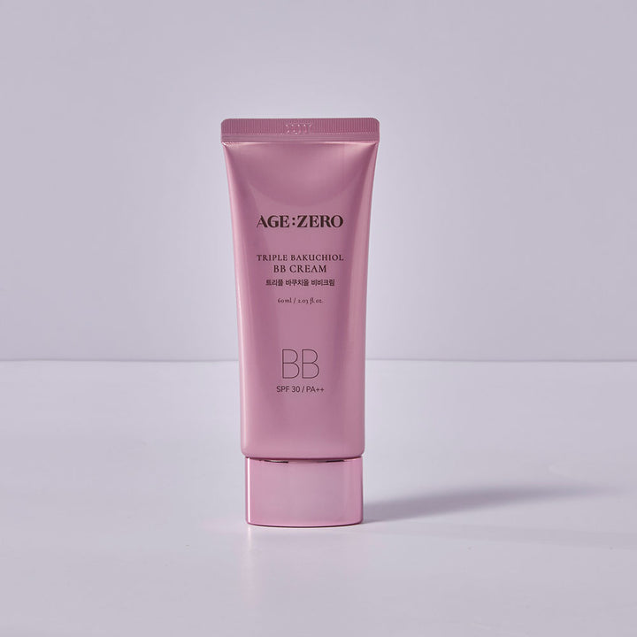 AGE ZERO Triple Bakuchiol BB Cream – lekka tekstura kremu BB z ochroną SPF30 Korean Premium
