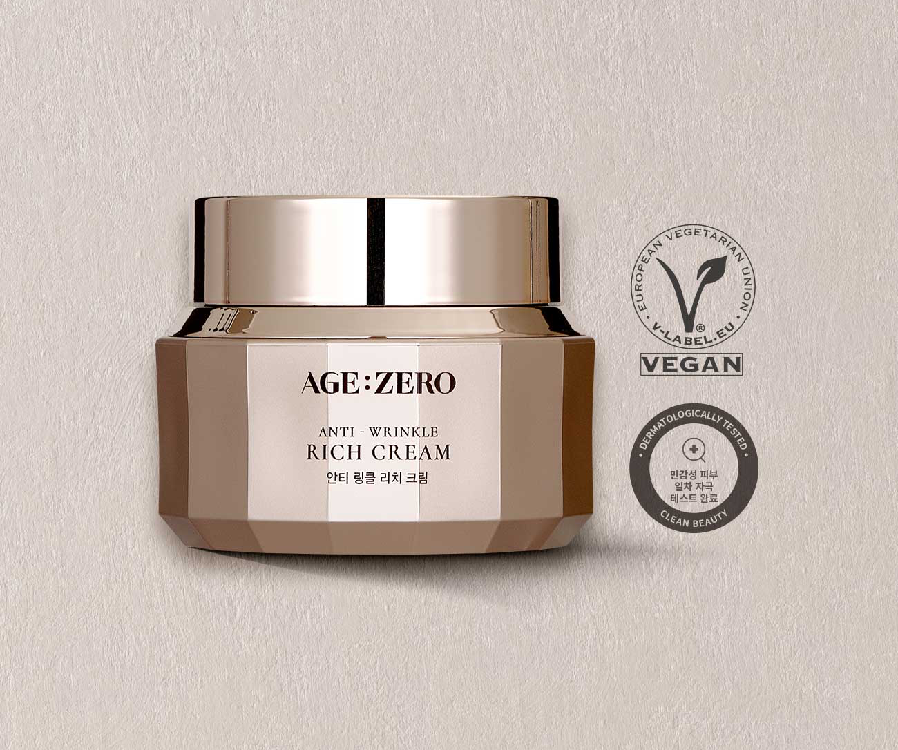 AGE ZERO Anti Wrinkle Rich Cream 50ml – koreański bogaty krem przeciwzmarszczkowy K-beauty
