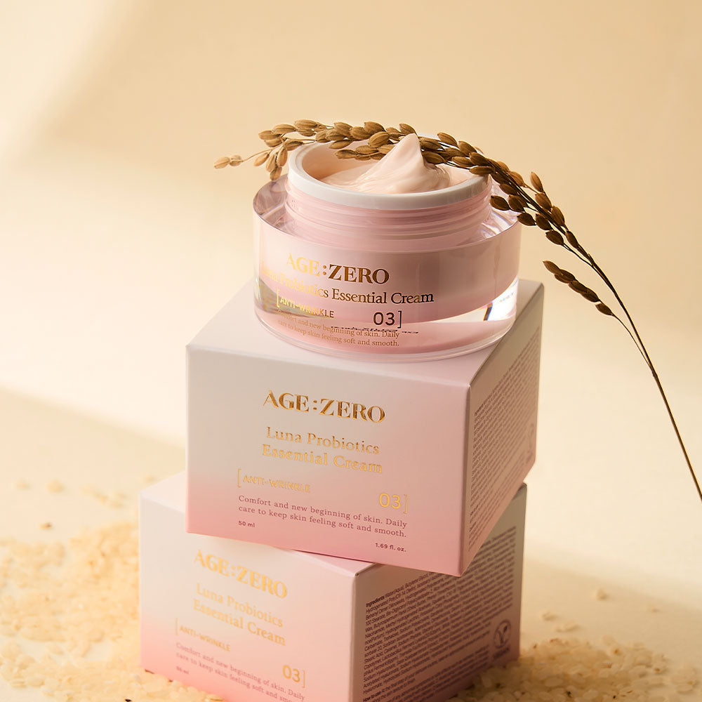 AGE ZERO Luna Probiotics Essential Cream – koreańska pielęgnacja anti-aging 50ml
