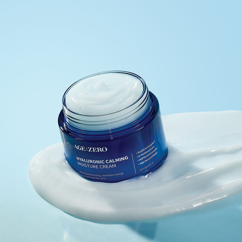 AGE ZERO Hyaluronic Calming Moisture Cream
Krem nawilżający z kwasem hialuronowym 200ml