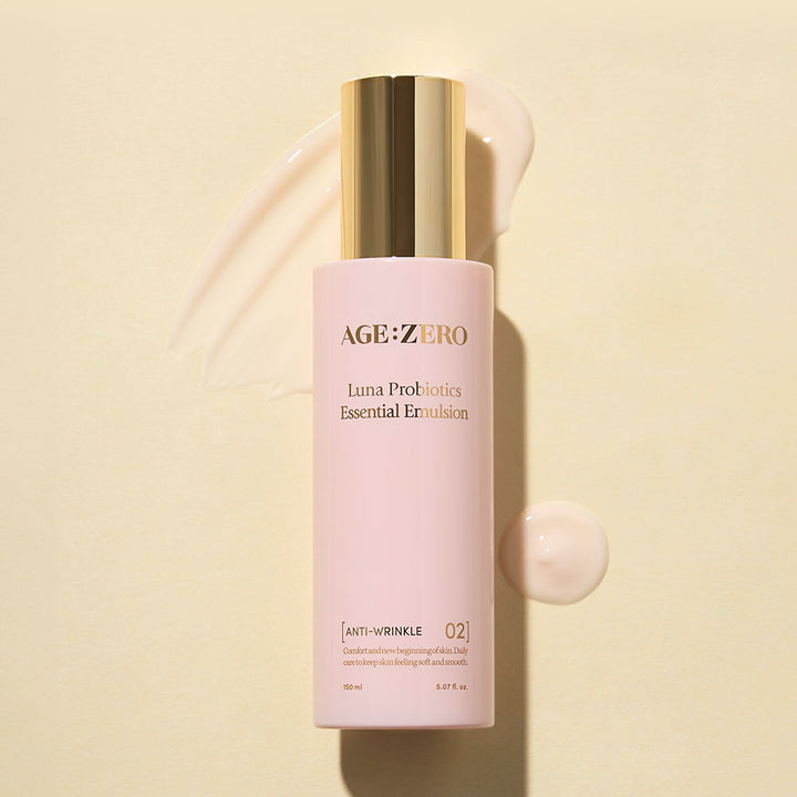 AGE ZERO Luna Probiotics Essential Emulsion 150ml – koreańska emulsja z probiotykami K-beauty
