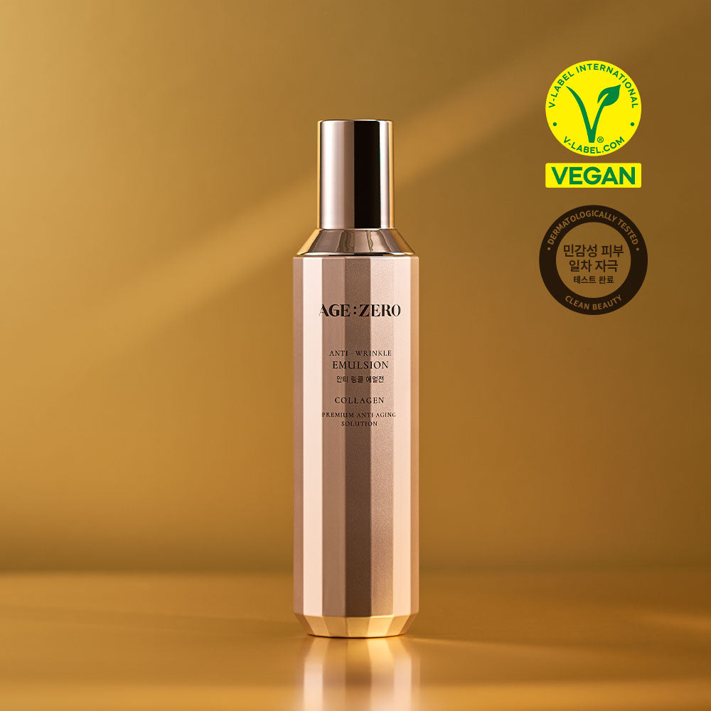 AGE ZERO Set of 4
Zestaw upominkowy zawierający 4 produkty (Skin Softener + Repair Serum + Emulsion + Rich Cream)