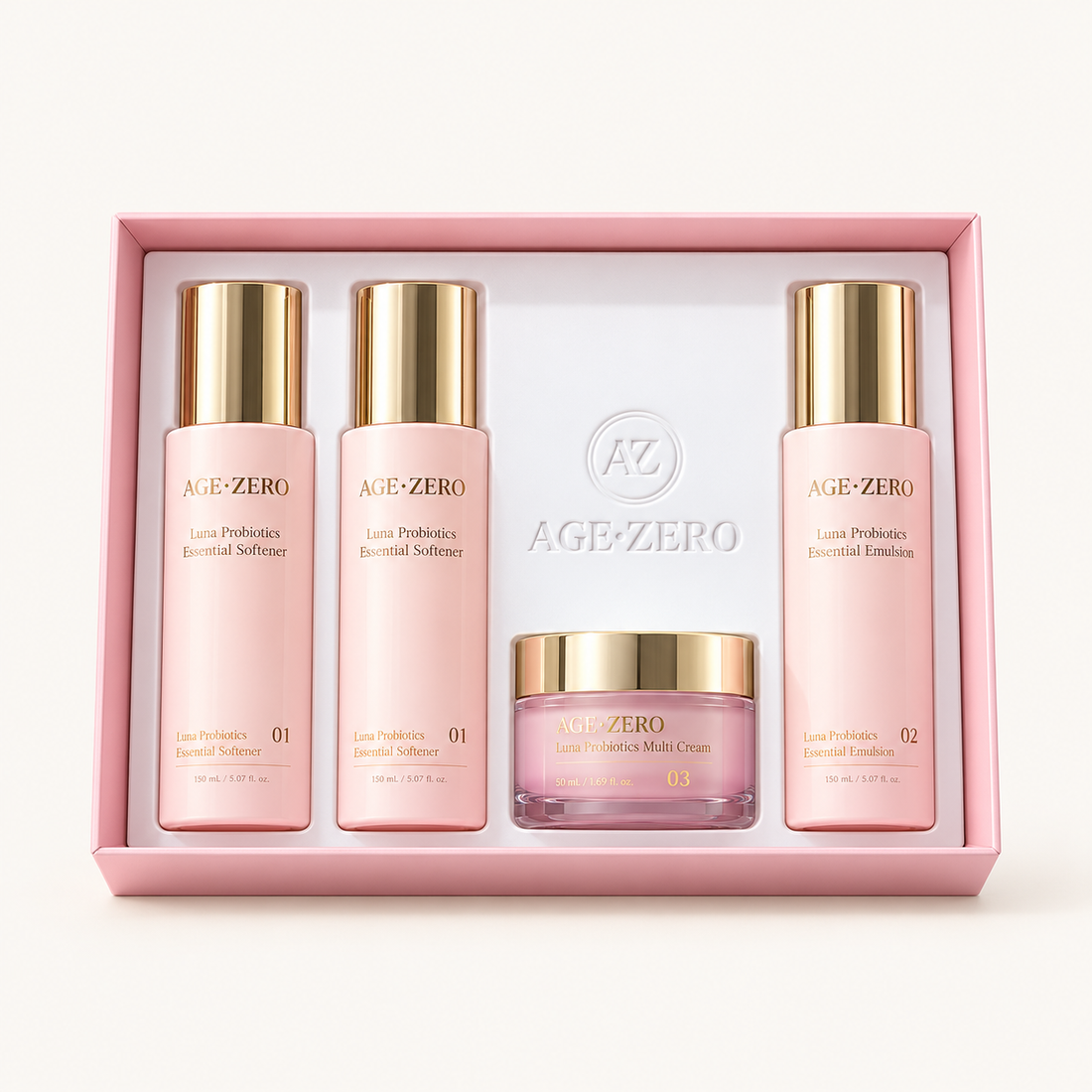 AGE ZERO Luna Probiotics 3-Piece Special Set w cenie specjalnej -30% — zdjęcie główne